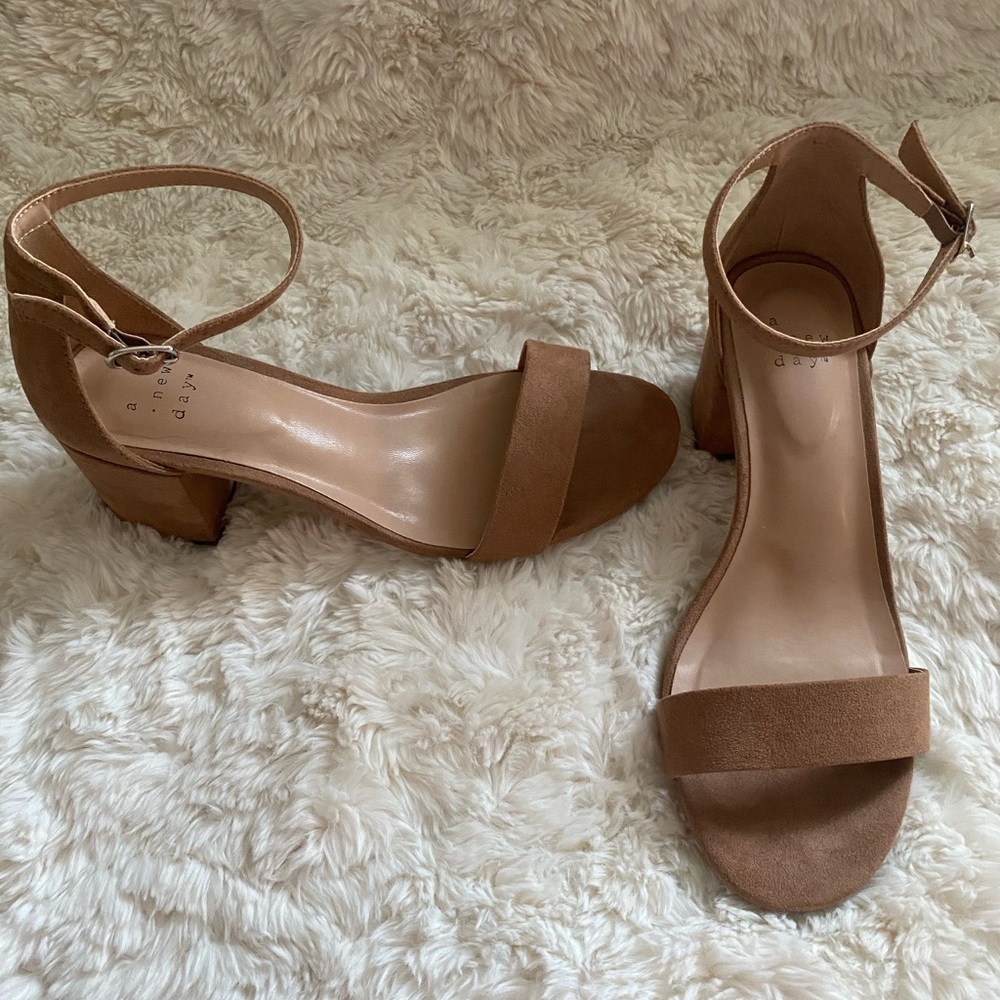Open toe heels